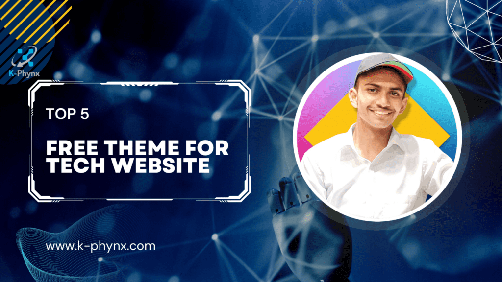 FREE Theme for Tech Website